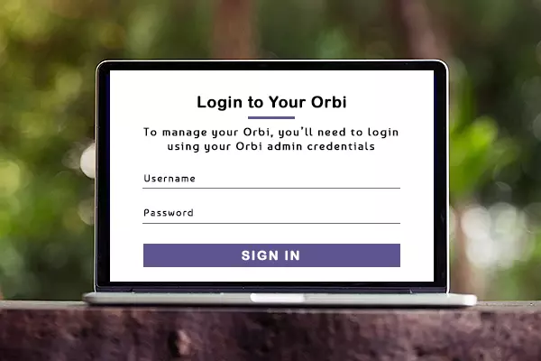 Orbi Login through web browser