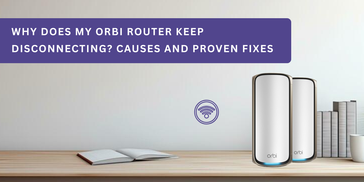 Why Does My Orbi Router Keep Disconnecting? Causes and Proven Fixes
